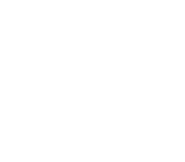 White heart with a black teardrop shape in the center.